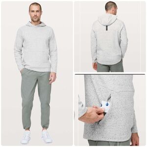 Lululemon At Ease Hoodie
Heathered Melody Light Grey / Black